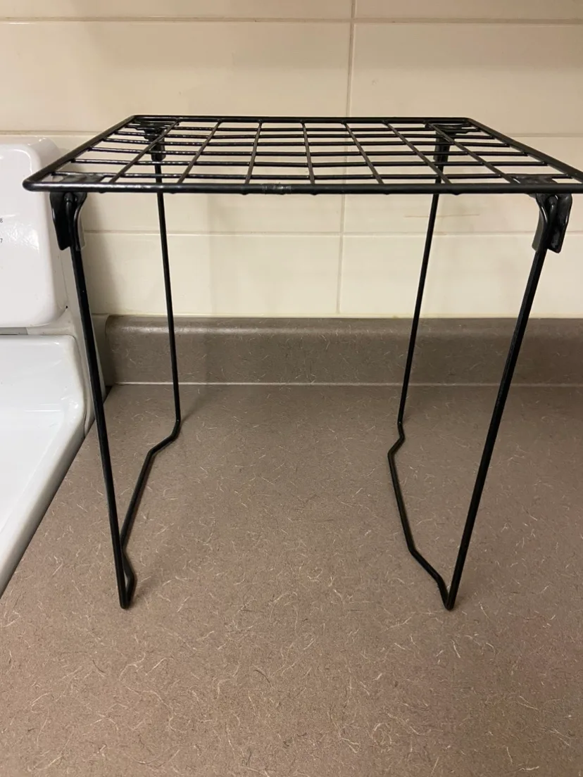 Black Metal Shelf Organizer thumbnail