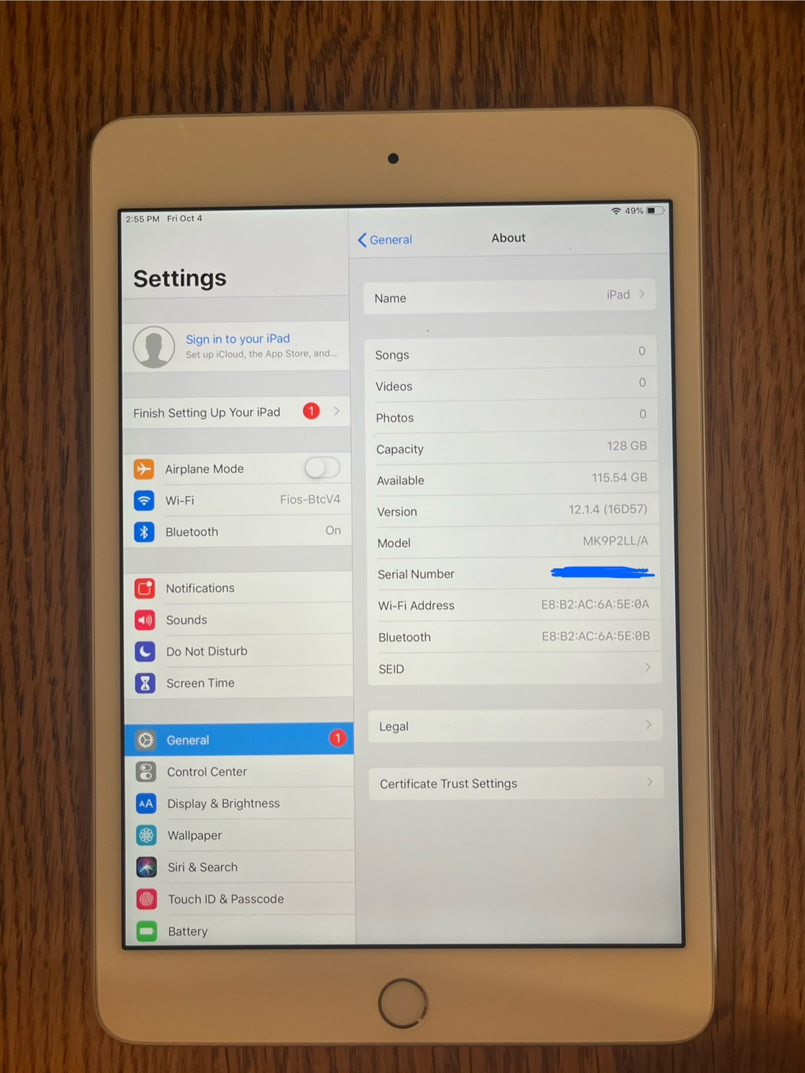 iPad Mini 2 128GB - photo 3