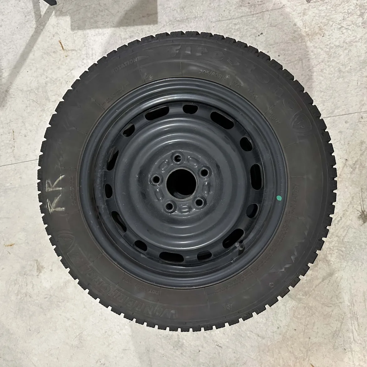 Firestone Winterforce 2 on steel rims - 205/60R16 - Winter tires image indicator(7)