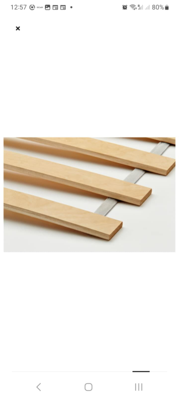 IKEA MALM Double Bed Frame, White - photo 3