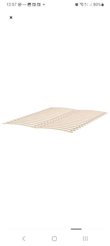 IKEA MALM Double Bed Frame, White - photo 4