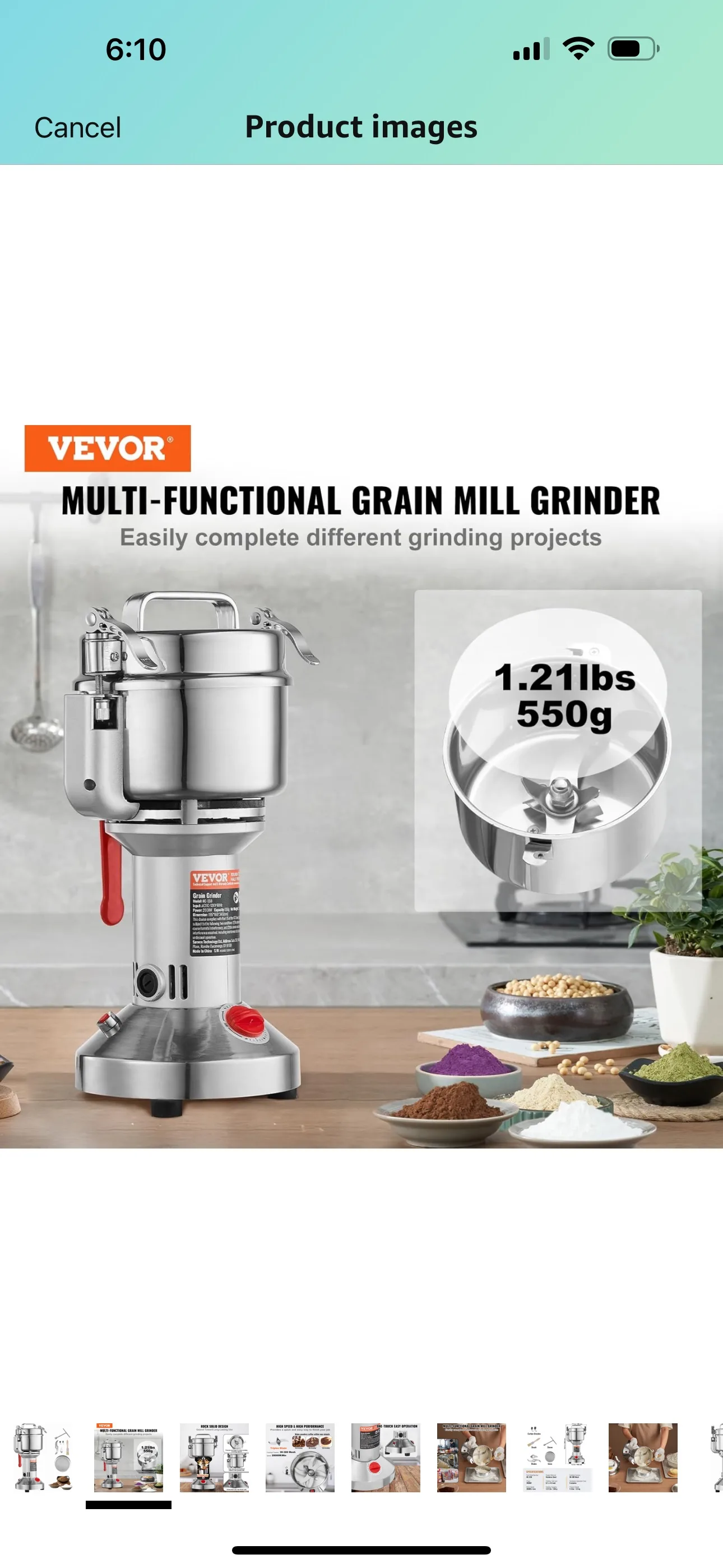 Electric Grain Mill Grinder thumbnail