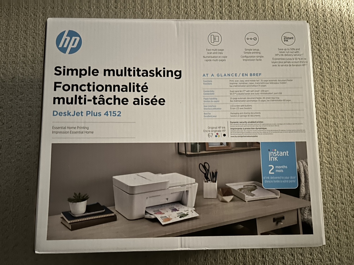 HP DeskJet Plus 4152 Printer