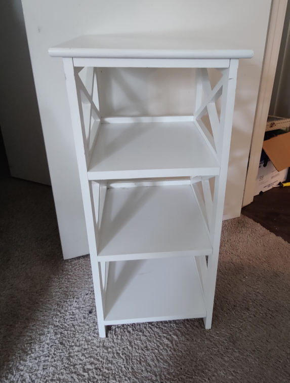 White Wooden Shelf
