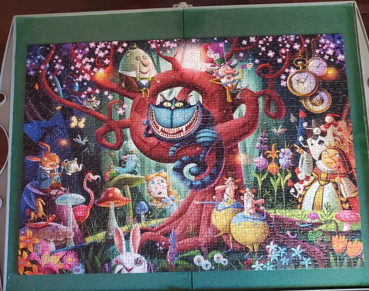 ALICE IN WONDERLAND THEMED PUZZLE image indicator(2)