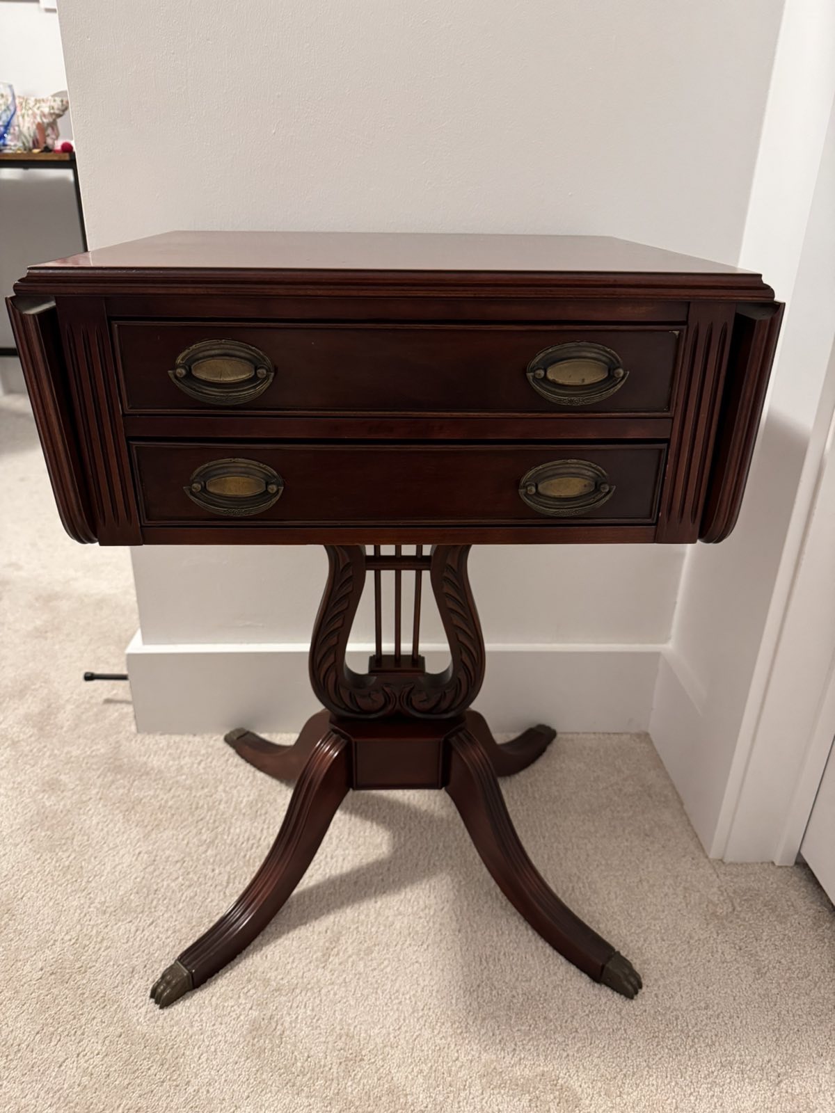 Pair of End Tables - photo 2