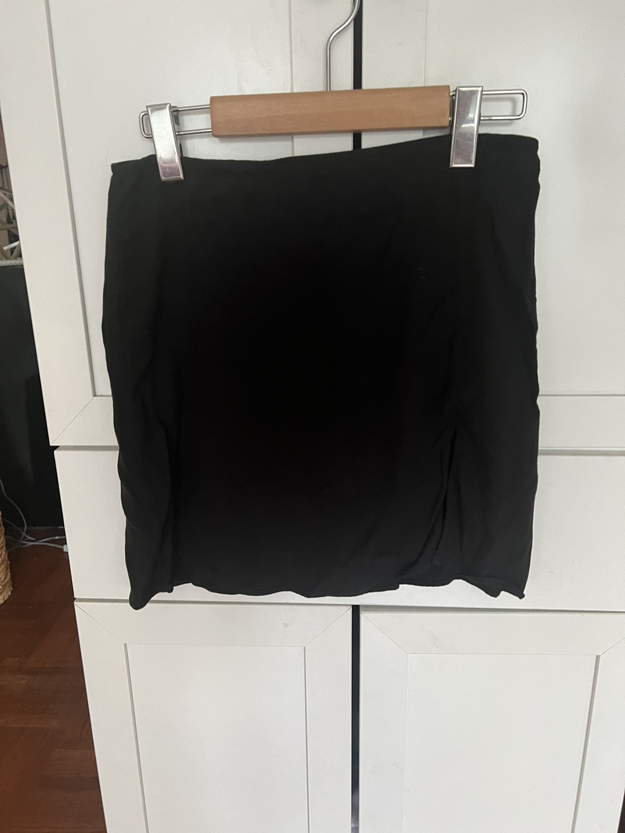 Sunday Best Black Mini Skirt