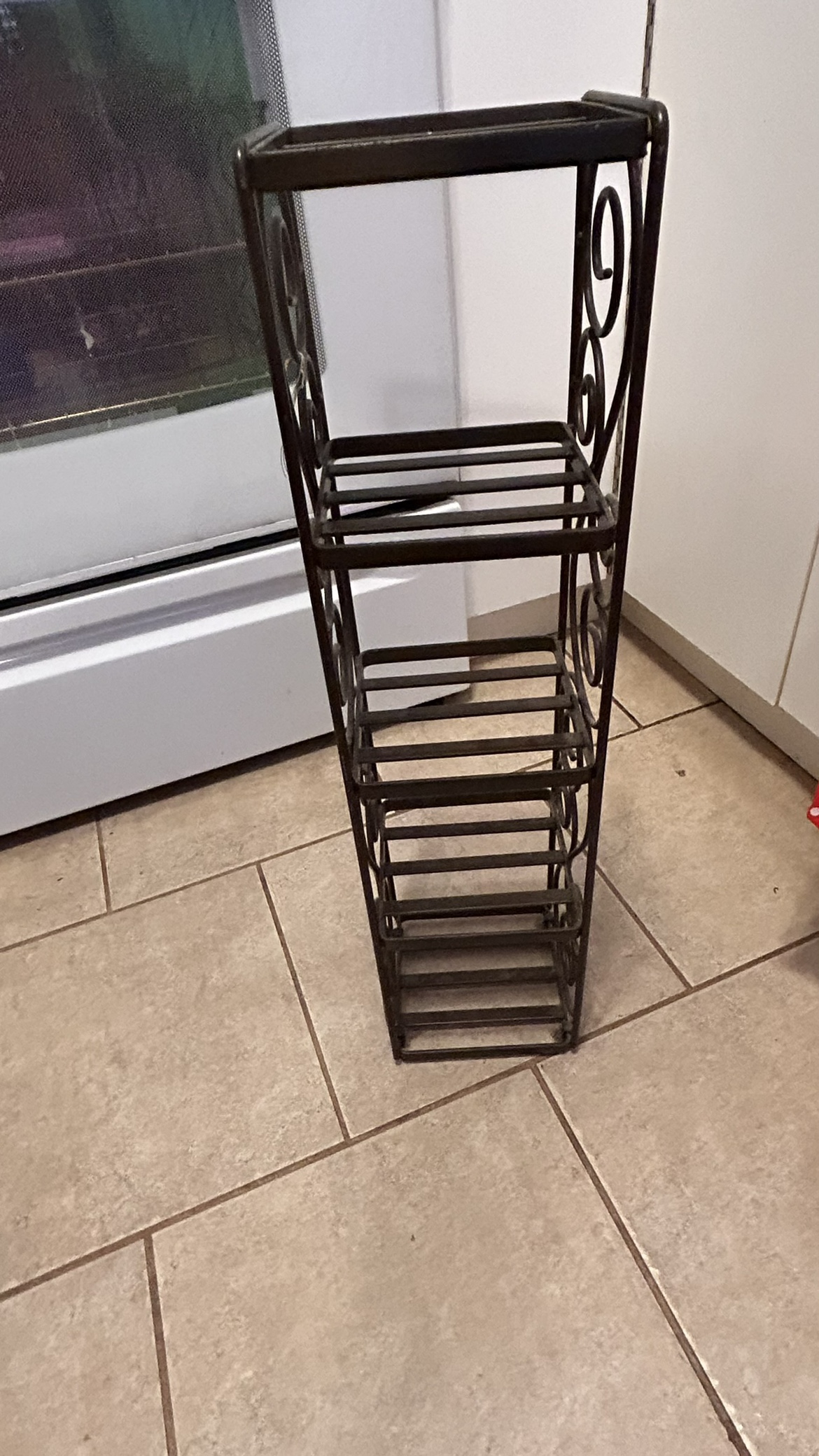 Small coffee table + metal stand - photo 3