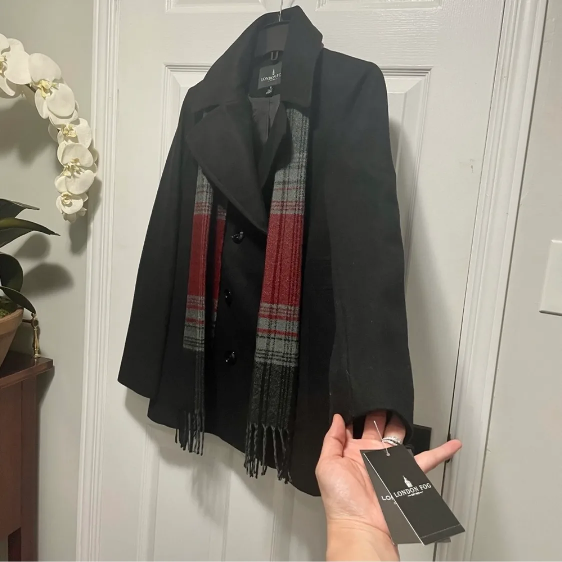 London Fog Peacoat image indicator(6)