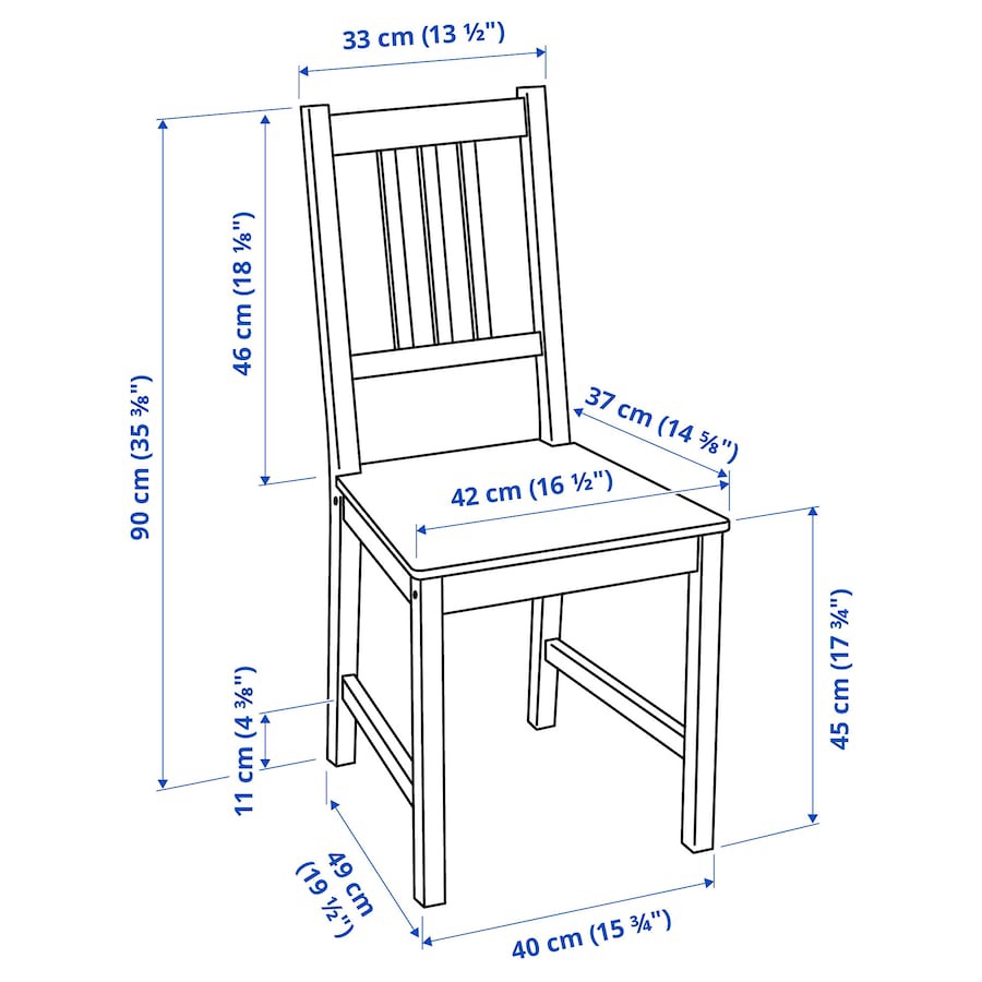 STEFAN Chair, brown-black - photo 2