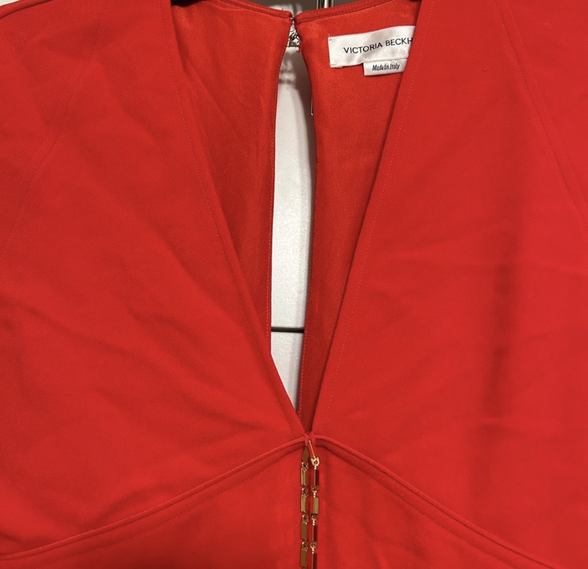 Victoria Beckham Red Dress - photo 5