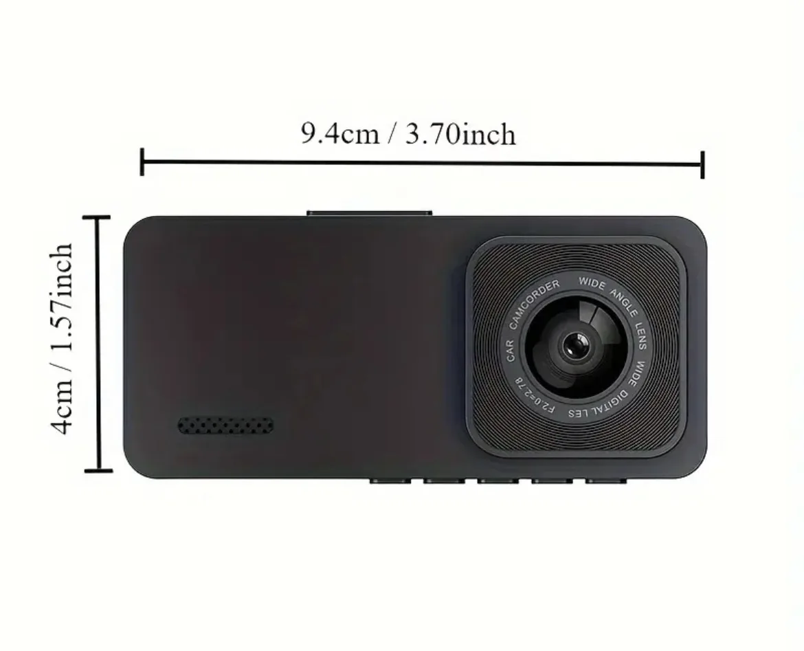3 Channel Dash Cam image indicator(3)