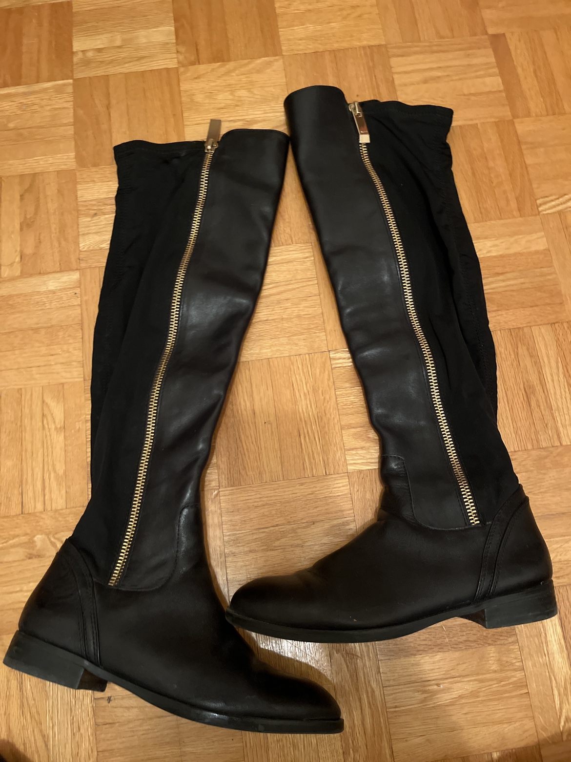 Black Knee-High Boots - photo 2