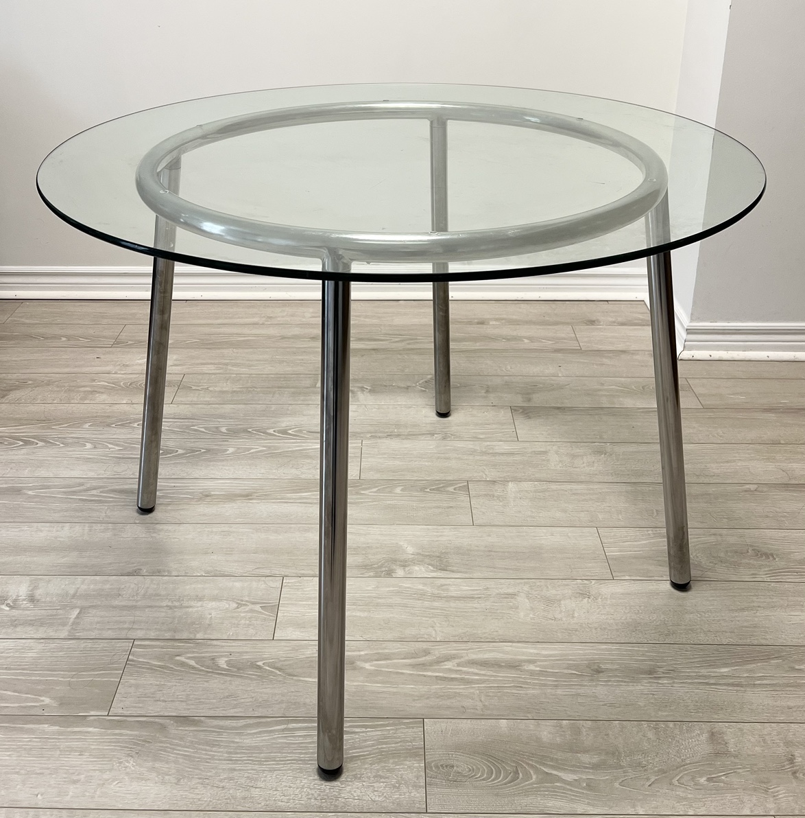 Round Glass Table