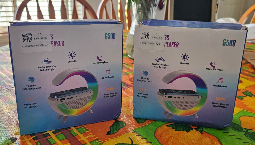 LED Wireless Charging Speaker - photo 2