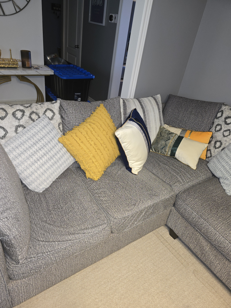 Sectional Sofa with Matching Armchair and Ottoman - photo 2