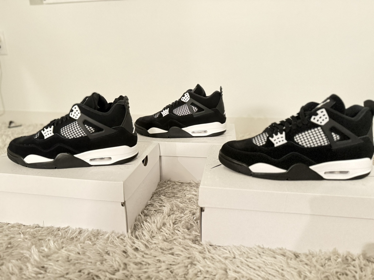 Air Jordan 4 Retro "white thunder”