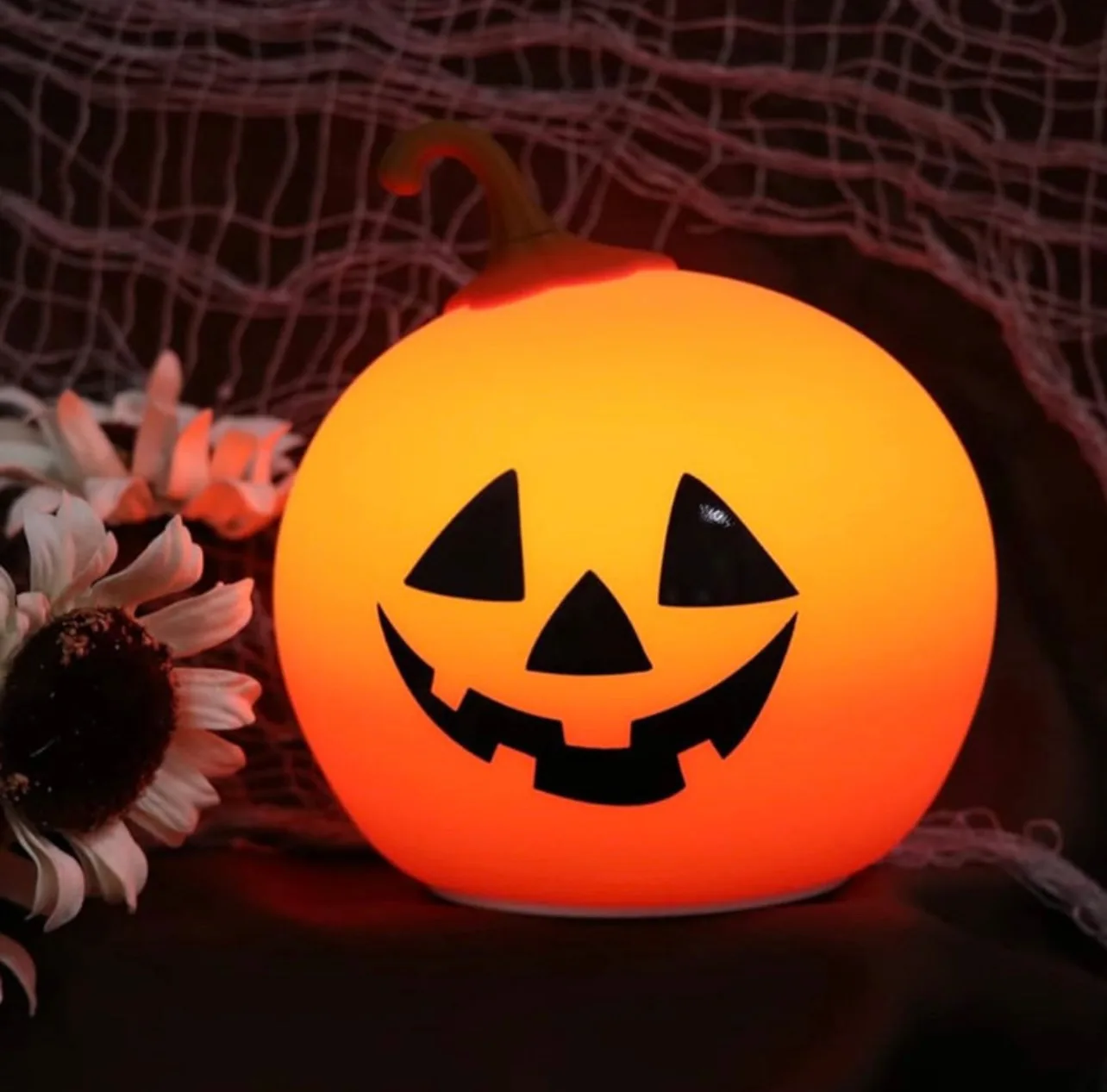 Pumpkin Shaped Light image indicator(2)