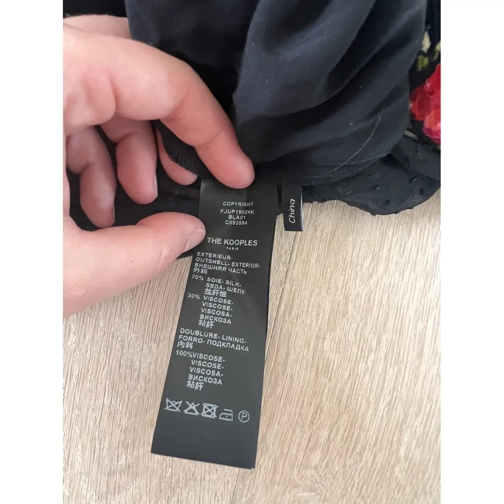 Brand New The Kooples Women's Silk Midi Skirt - photo 3