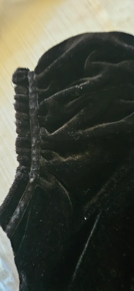 Gap Kids Black Velvet Dress Size 8 image indicator(2)