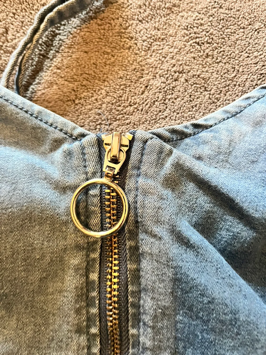 Forever 21 Denim Dress image indicator(4)