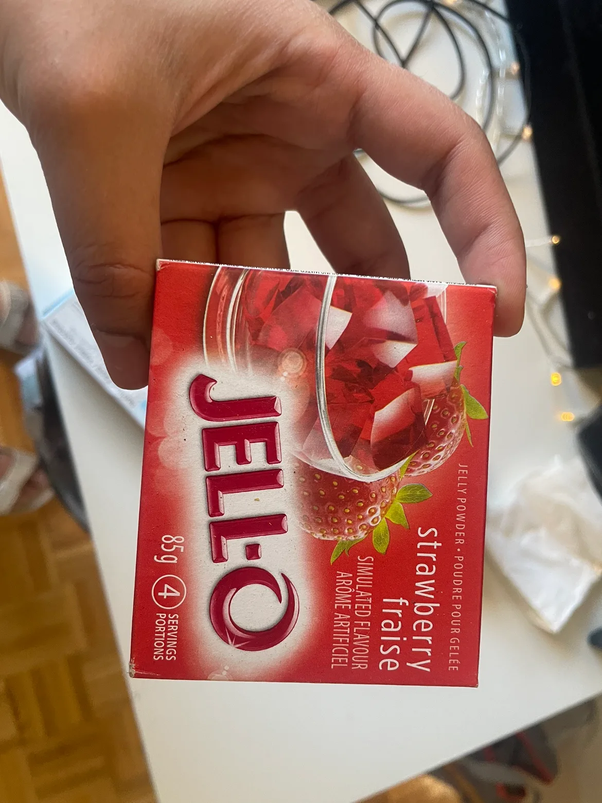 Jell-O Strawberry Gelatin Dessert thumbnail