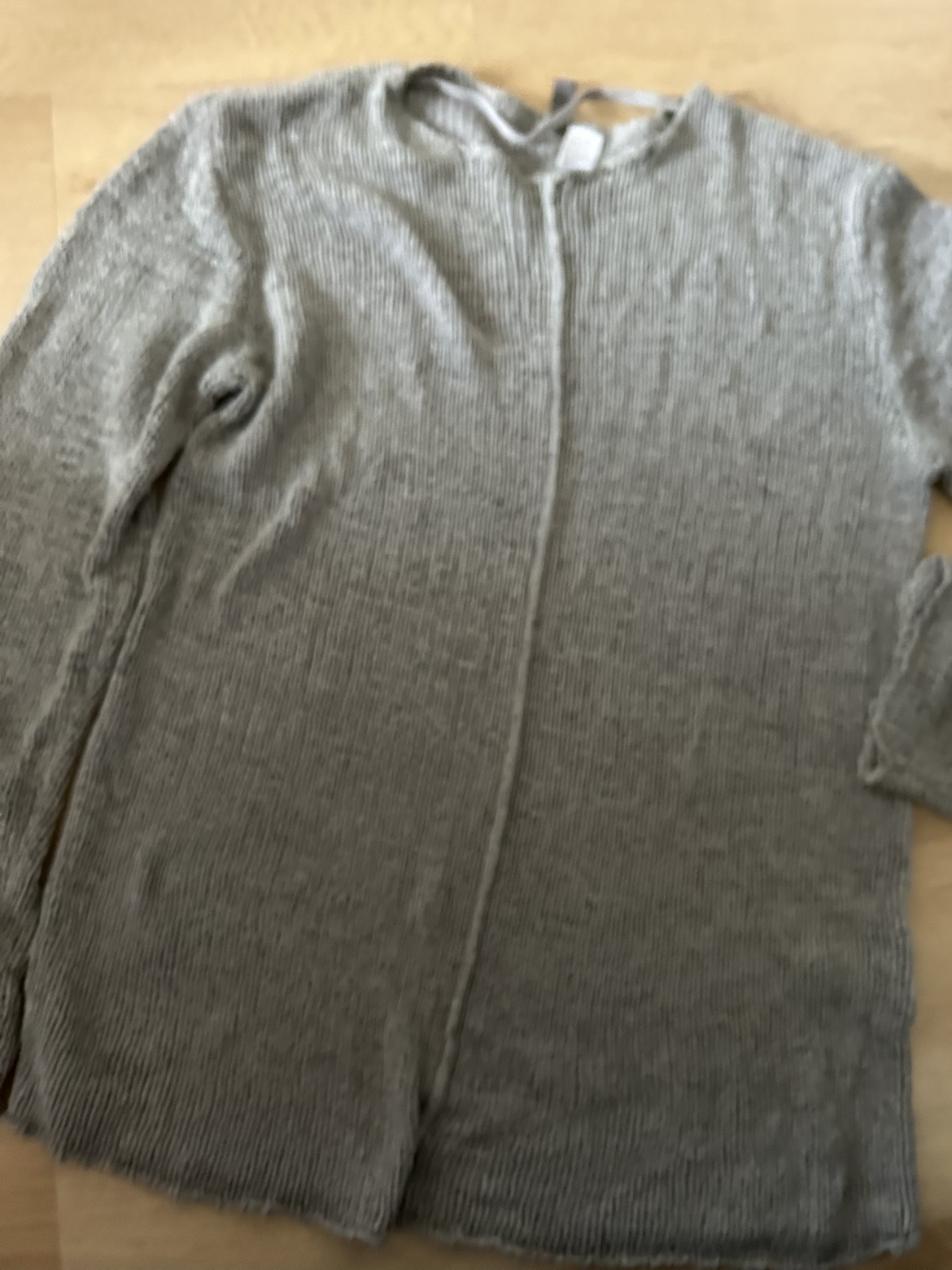 Grey Knit Sweater