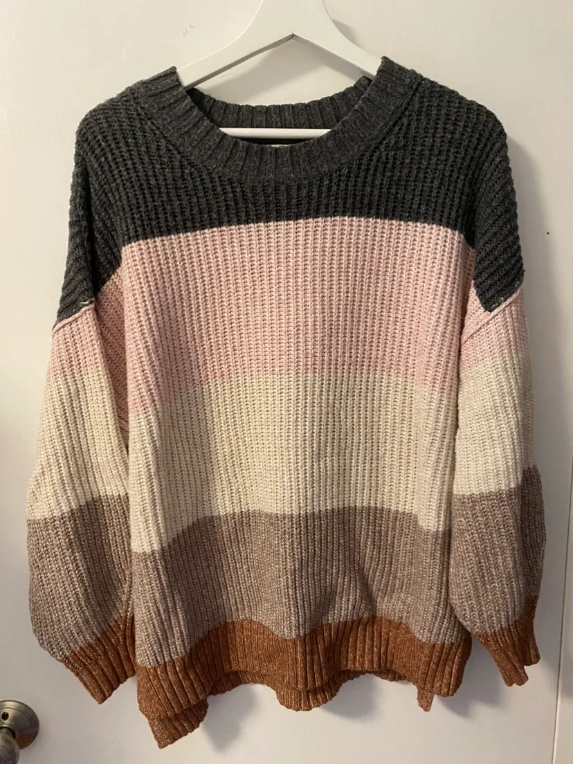 Women’s American Eagle Striped Sweater thumbnail