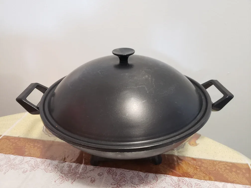 T-fal Secure 6 Qt. Pressure Cooker and electric Wok thumbnail