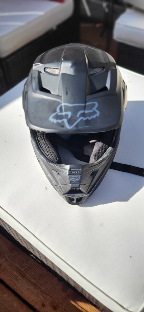 Large Fox V1 Racing Helmet - photo 2