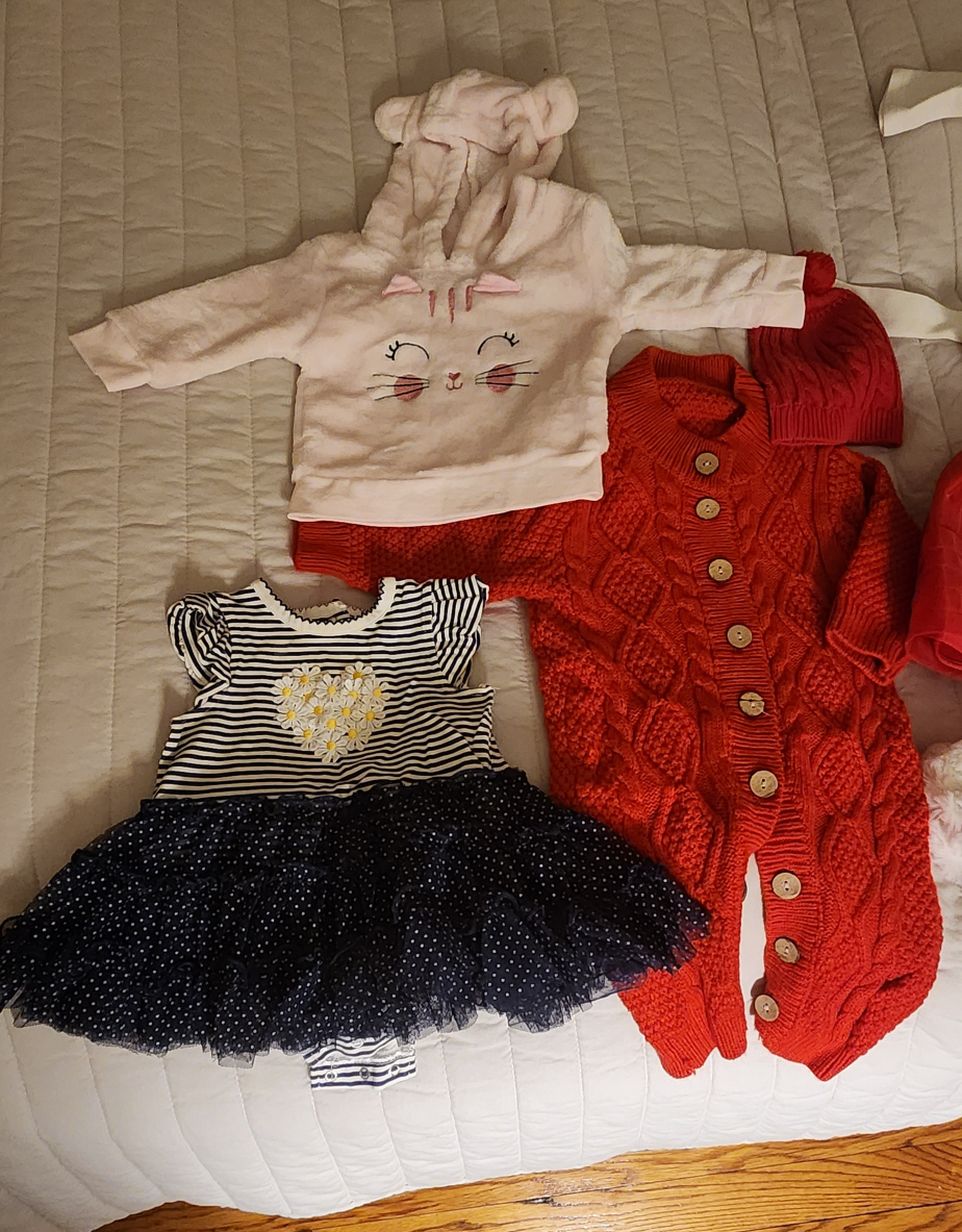 Baby Girl Clothes under 1 year