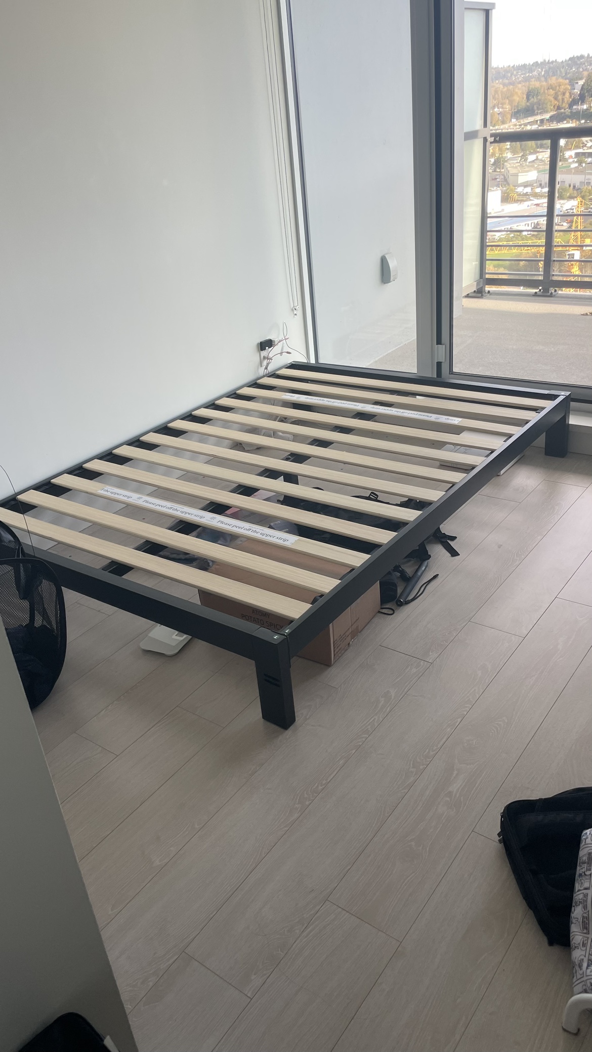 Black Metal Bed Frame