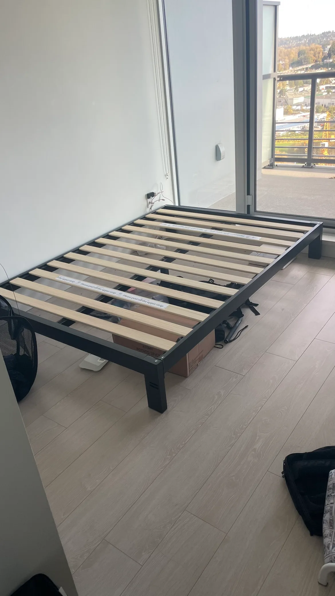 Black Metal Bed Frame thumbnail