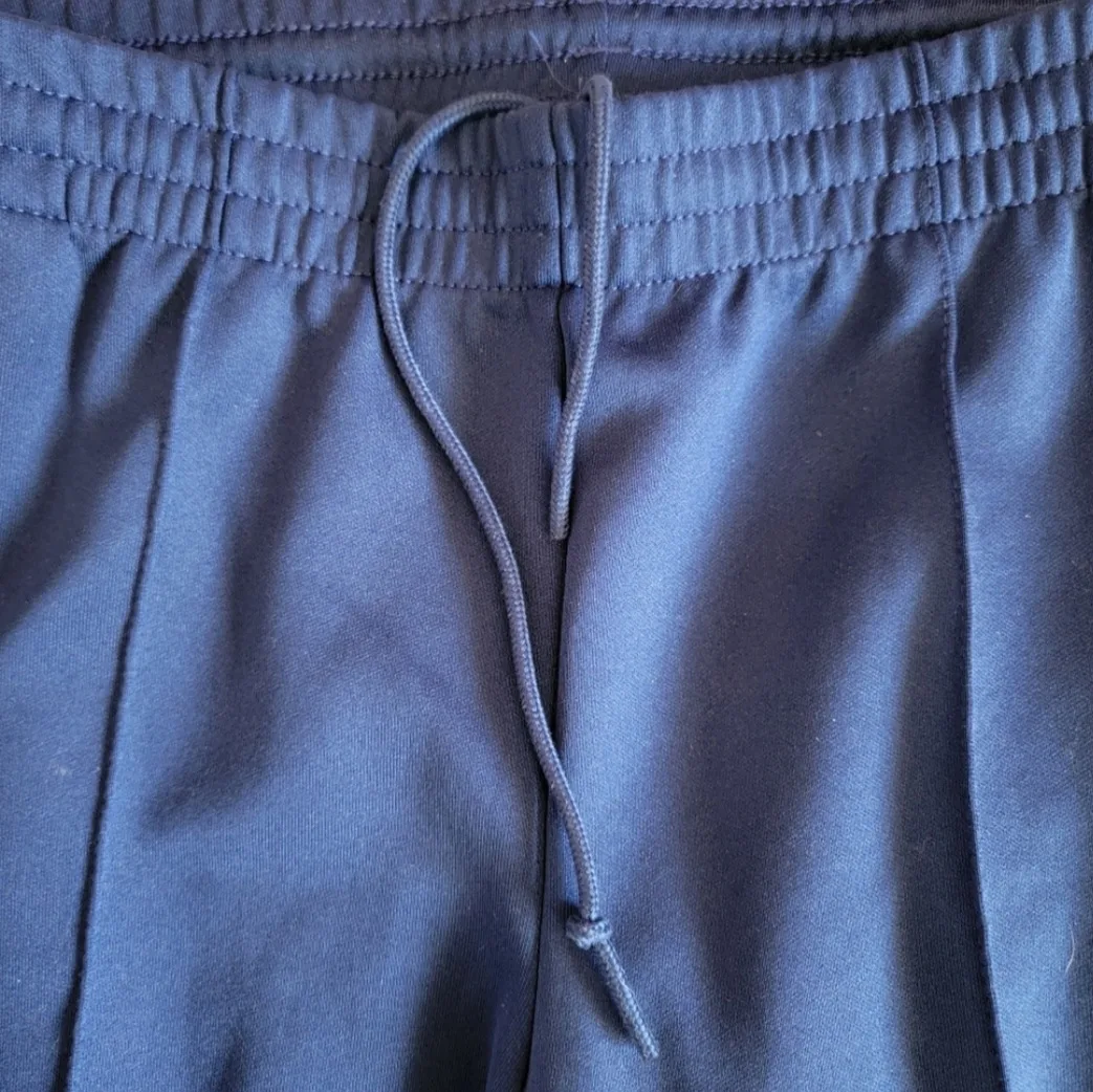 Adidas tapered blue track pants image indicator(4)