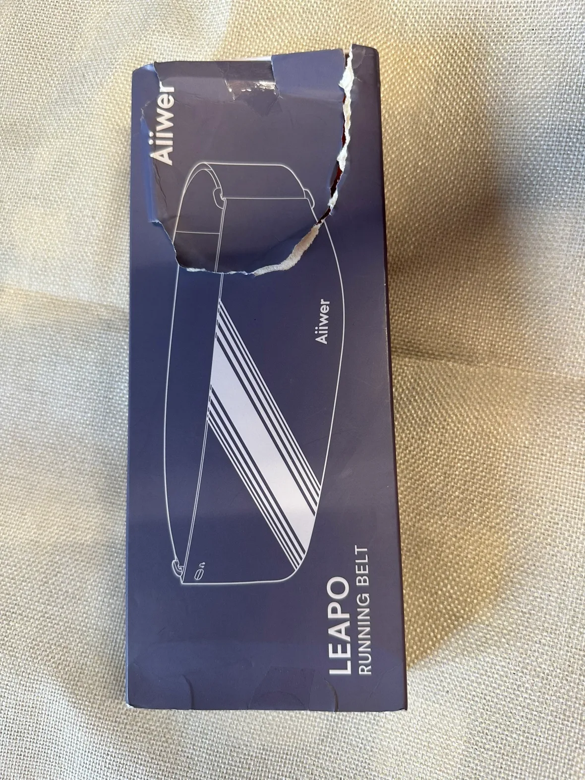 Orange Running Belt with Two Pockets image indicator(10)