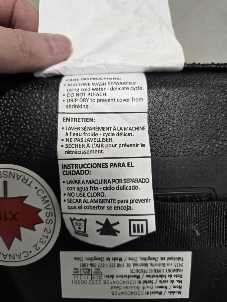 Harmony Youth Booster Seat