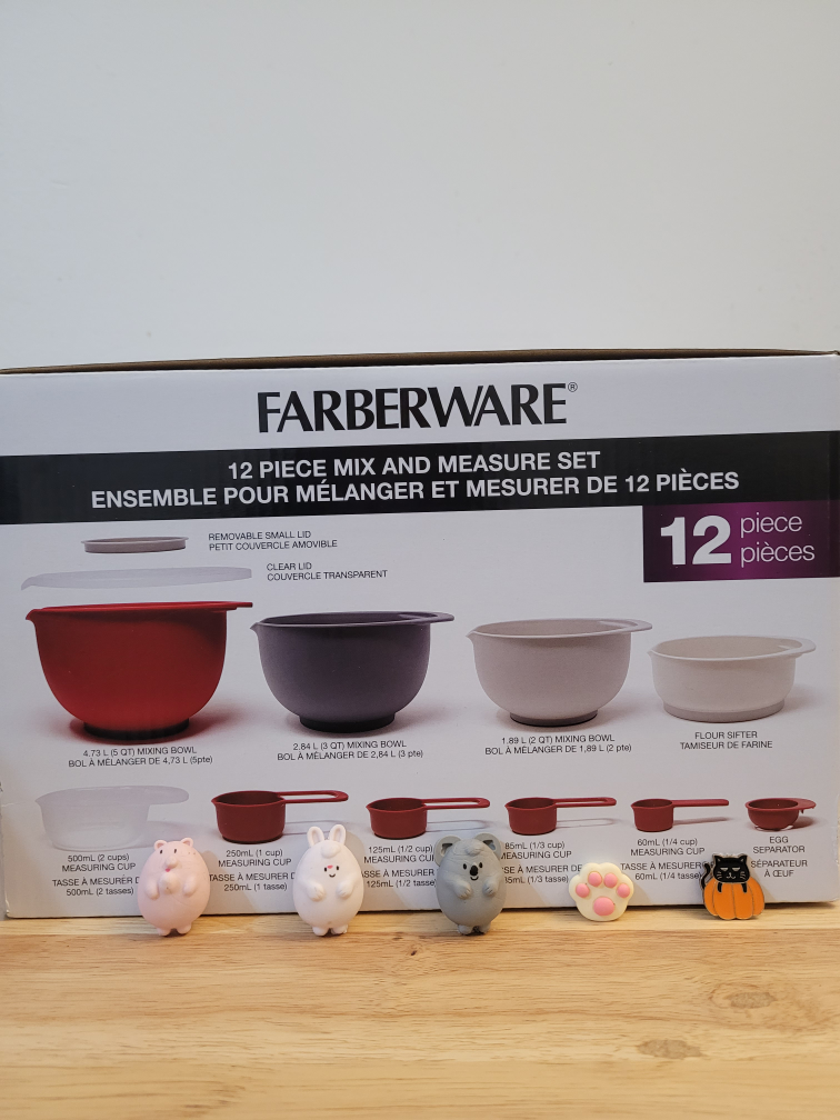 👩‍🍳 New Farberware 12 Piece Mix and Measure Set - photo 2