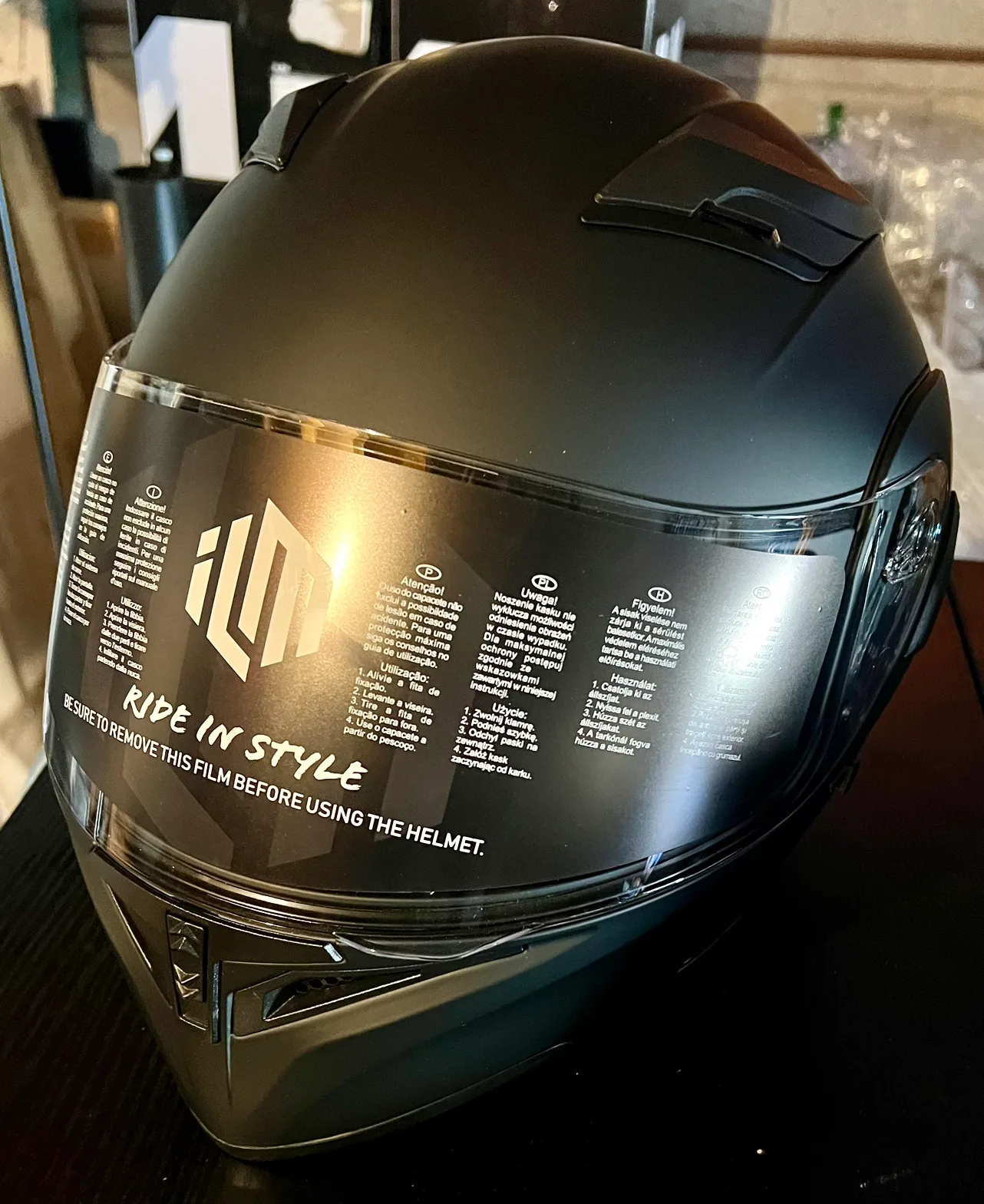 ILM Motorcycle Helmet image indicator(3)