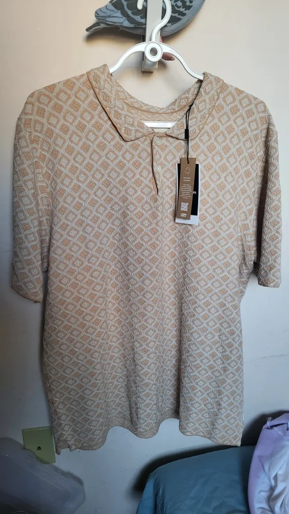 Jack & Jones Blumarco Patterned-Knit Polo Shirt image indicator(3)