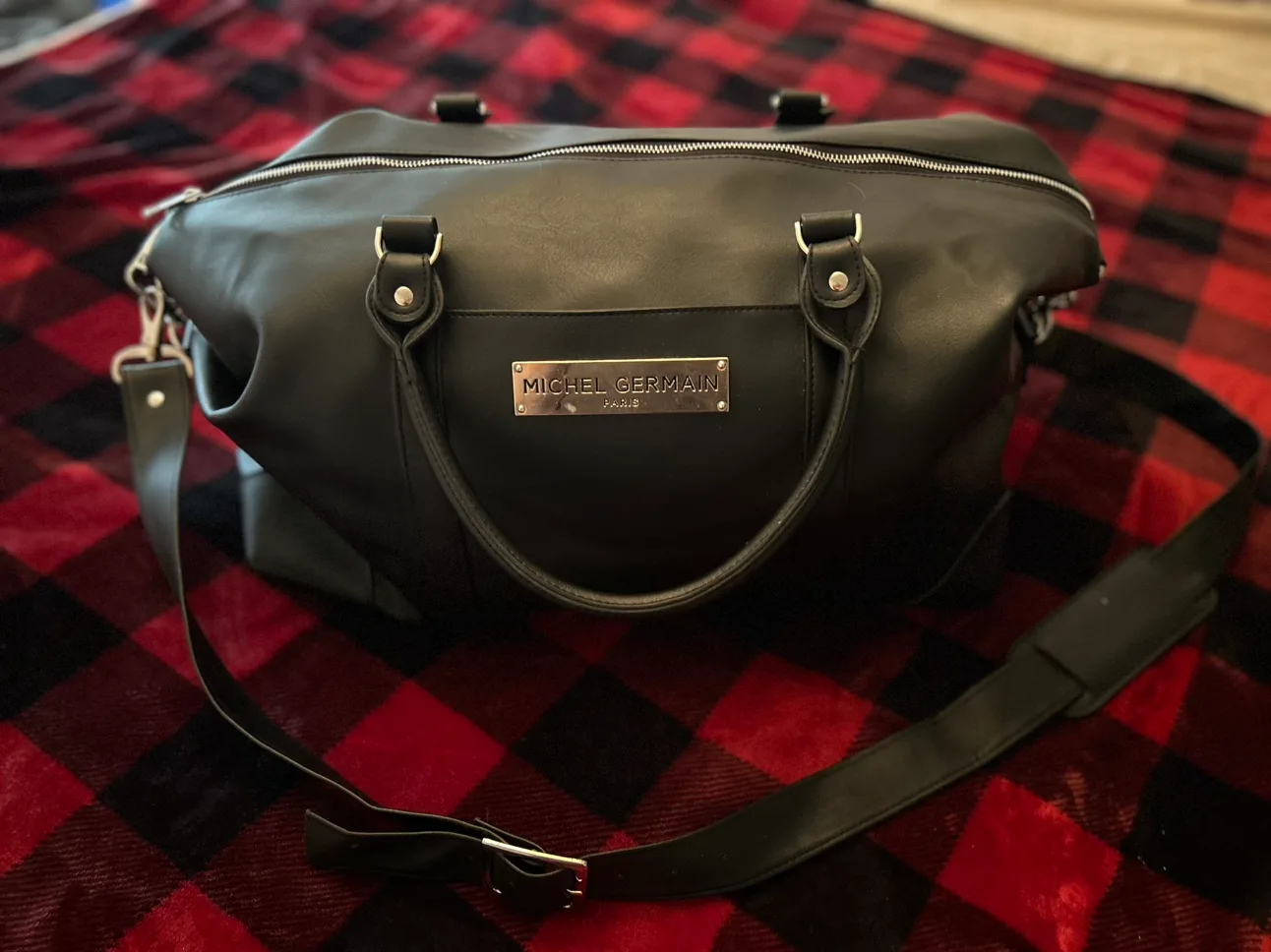 Michel Germain Paris Black Travel Bag image indicator(3)