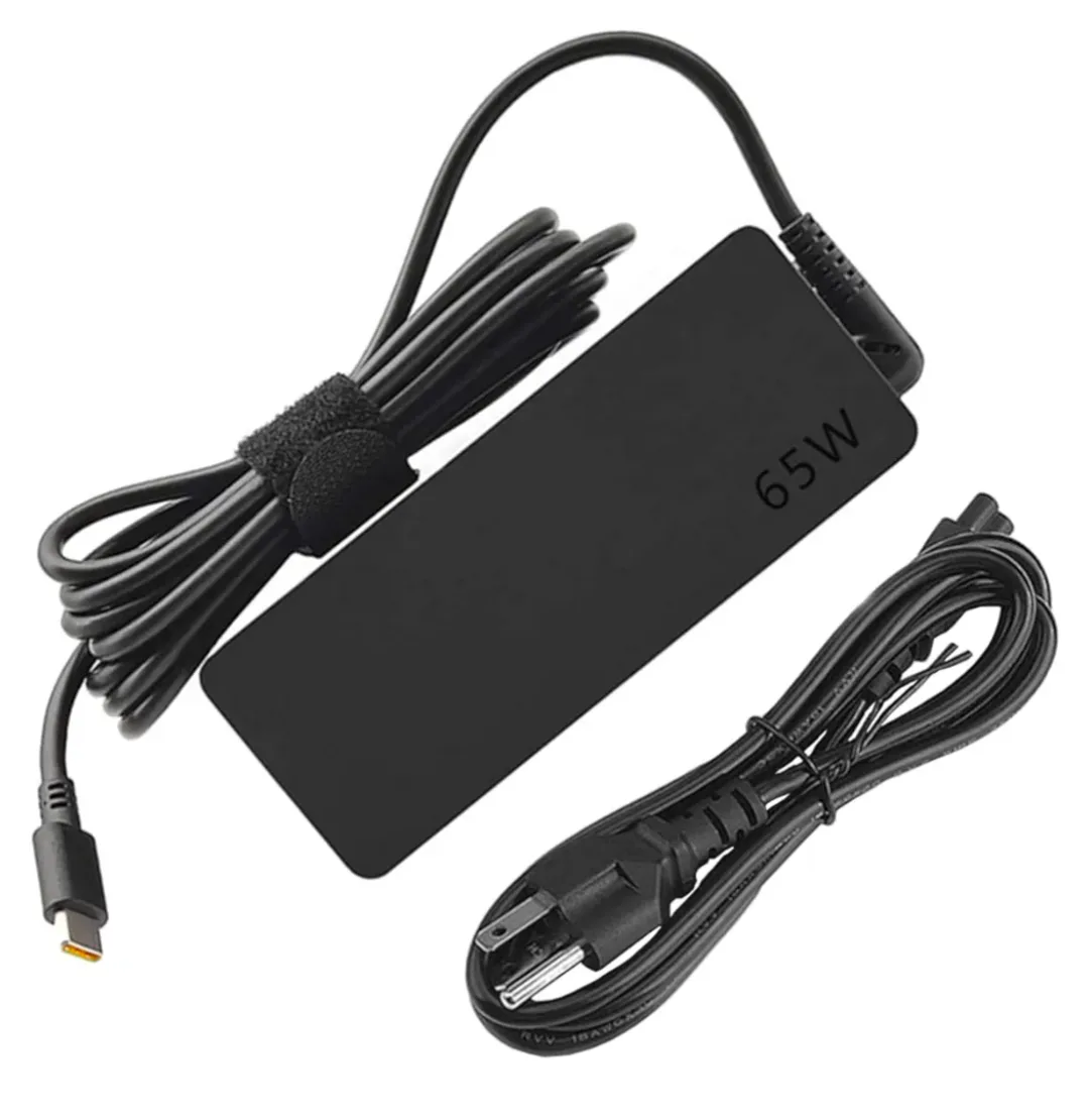 Genuine OEM Lenovo 65W Laptop Charger thumbnail