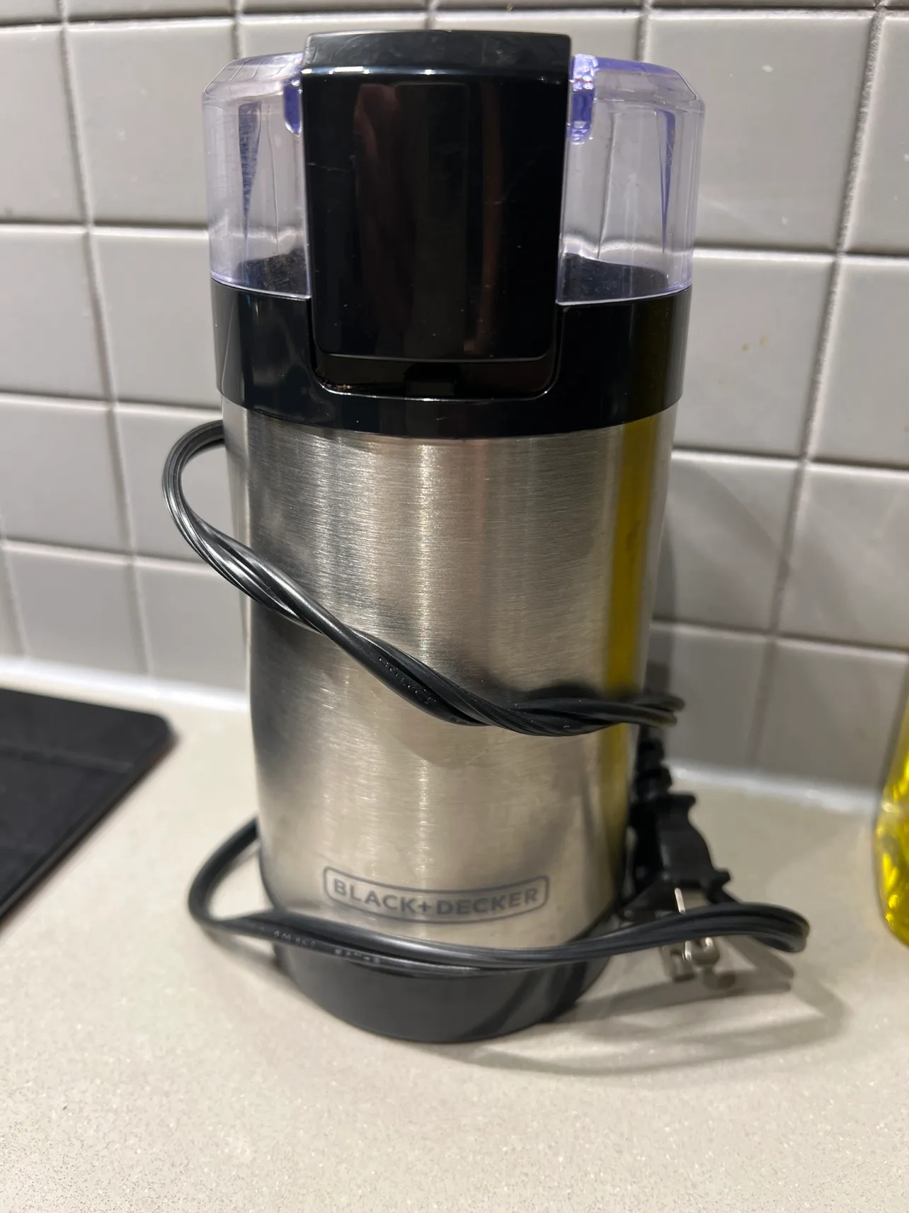 Black + Decker Electric Coffee Grinder thumbnail