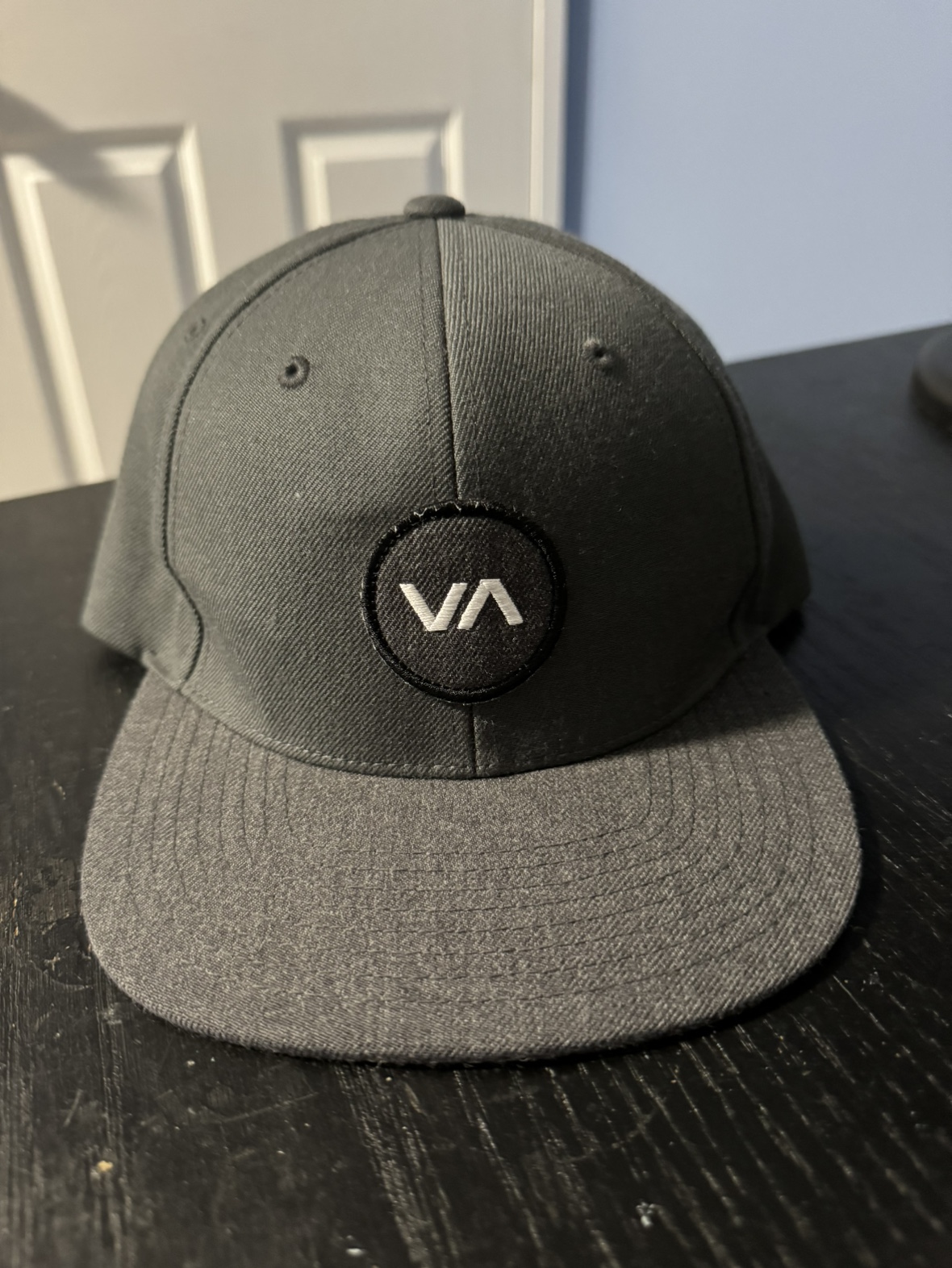 VA Patch Snapback Hat Grey