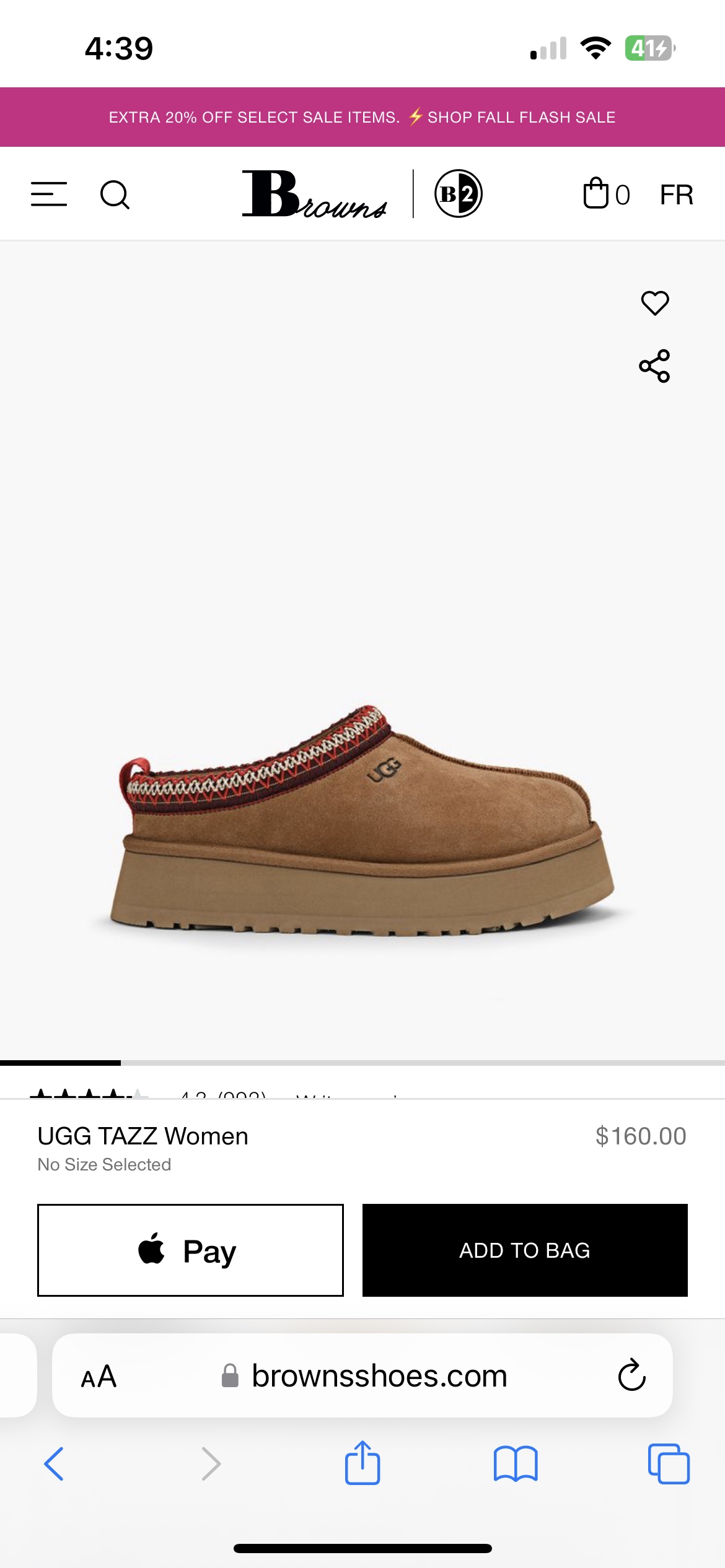UGG Tazz Women's Slippers