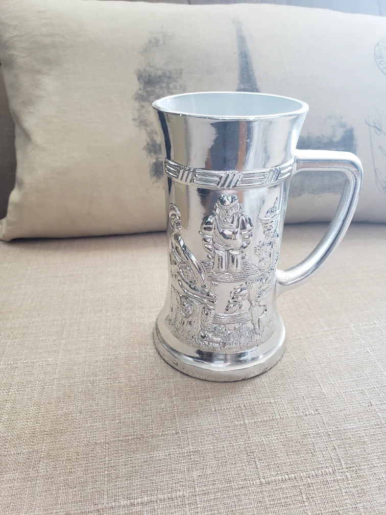 Silver Beer Stein
