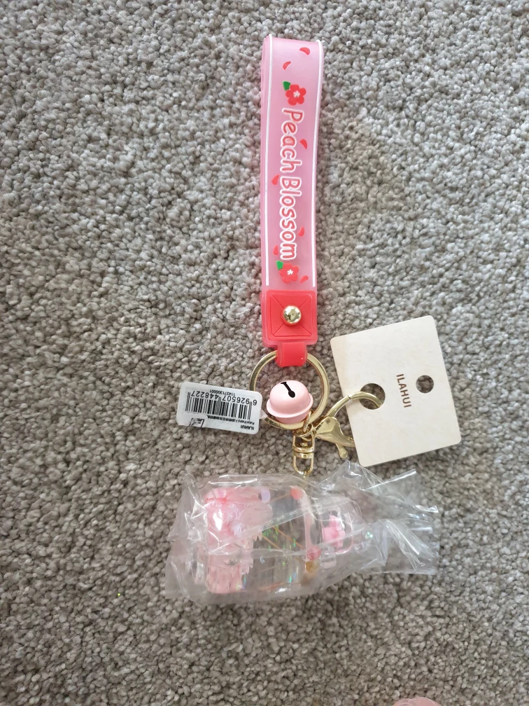 Peach Blossom Keychain - photo 2