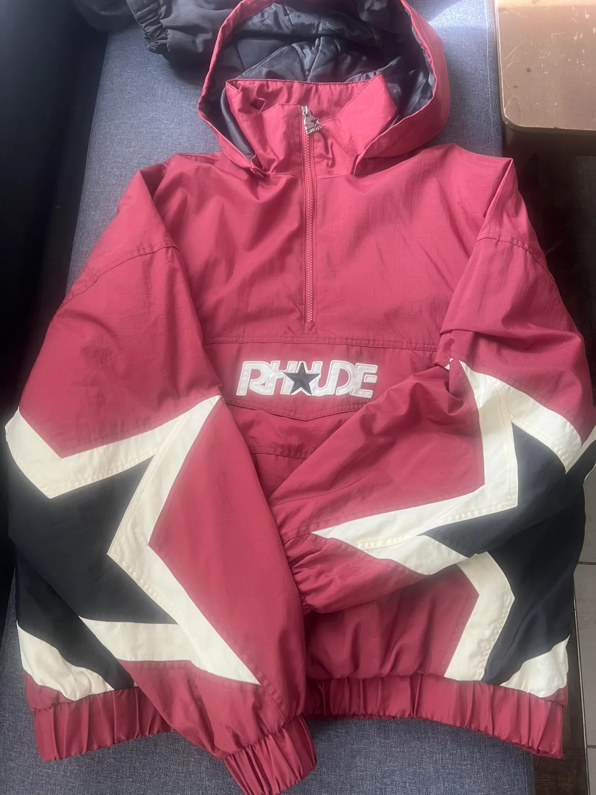 Rhude Burgundy Jacket