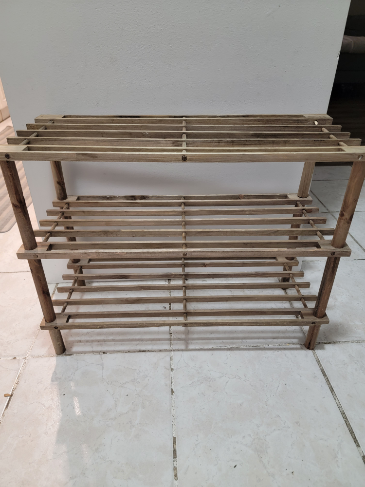 Wooden Shoe Rack - photo 2