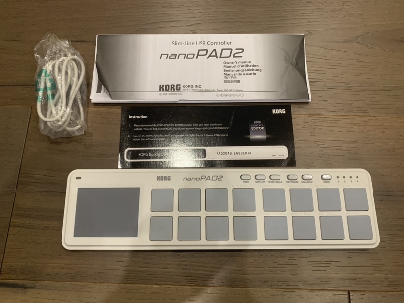 Korg NanoPAD2 MIDI Drum Pad