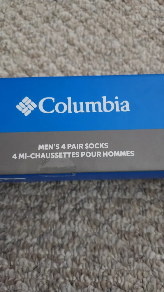 Columbia Men's 4-Pair Socks, Shoe Size 6-12 image indicator(3)